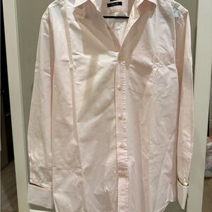 Paul Smith Pink Dress Shirt Elegant Cotton Blend